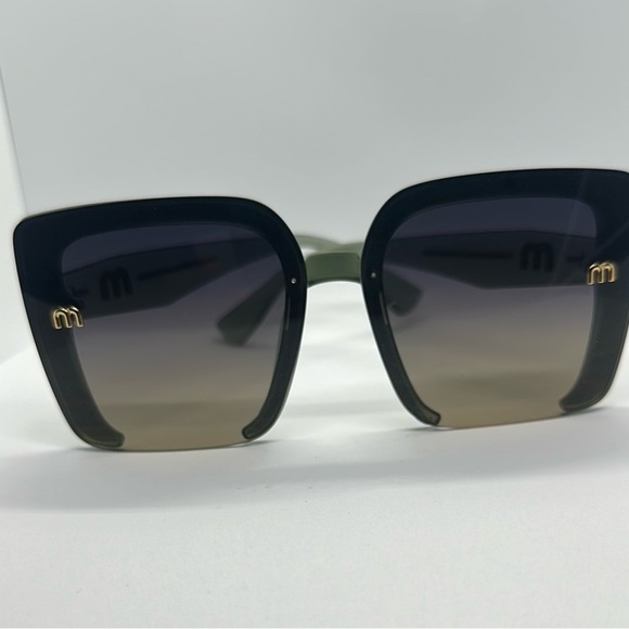 Oversized Square Sunglasses, Gradient Lens, UV Protection, M\